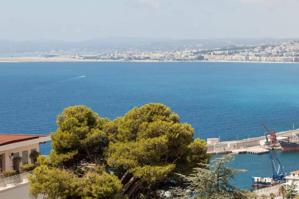 Mont Boron Magnificent View-3 Rooms - Wifi - A.C 니스 외부 사진