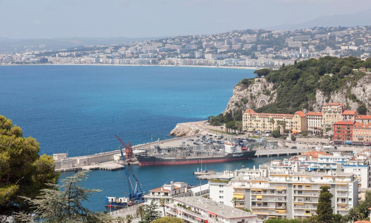 Mont Boron Magnificent View-3 Rooms - Wifi - A.C 니스 외부 사진
